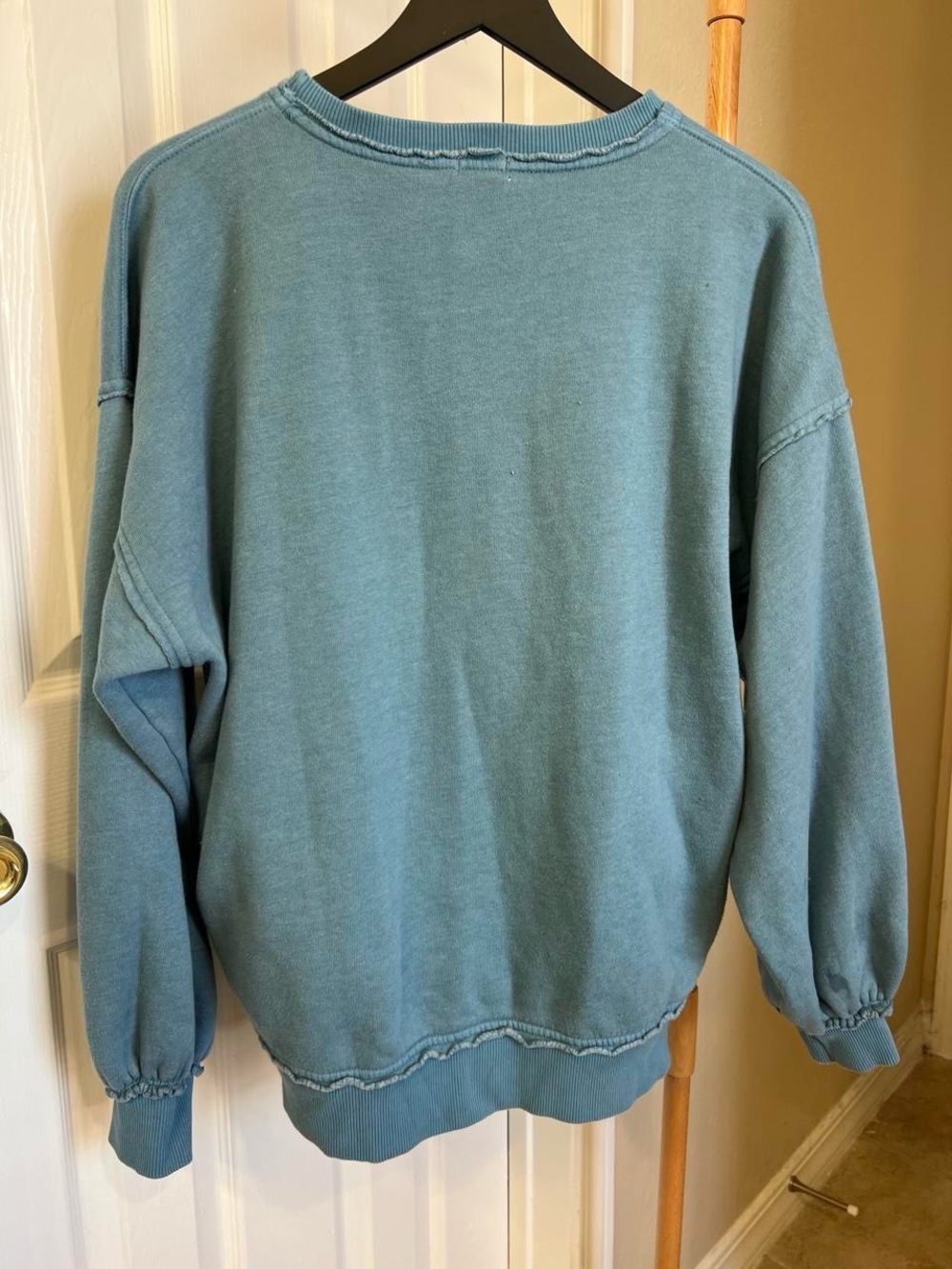 FP Movement by Free People Dusty Teal Crewneck Sweatshirt - Picture 7 of 8
